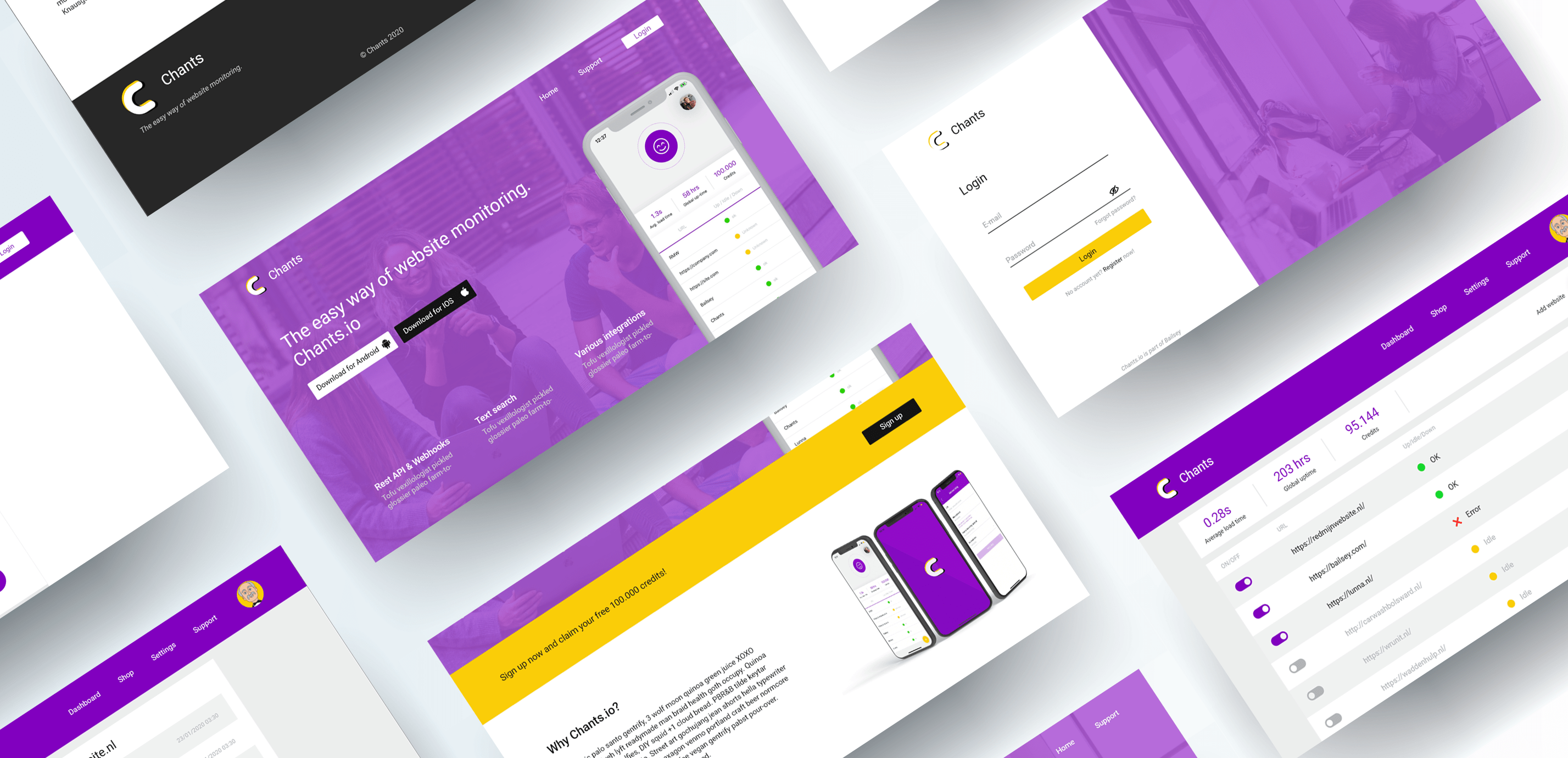 Chants.io Web & App